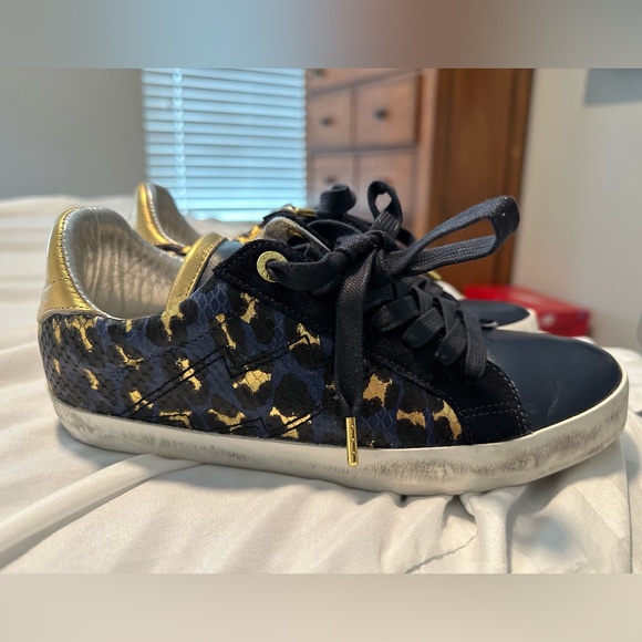 Zadig & Voltaire Leo low leopard sneaker - Picture 2 of 6